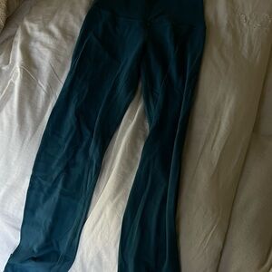 Teal High-Waisted Leggings